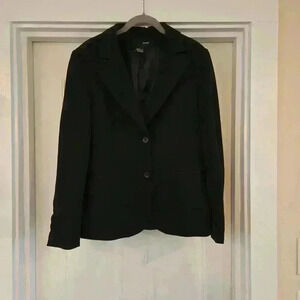Hennes Fitted Black Blazer sz10